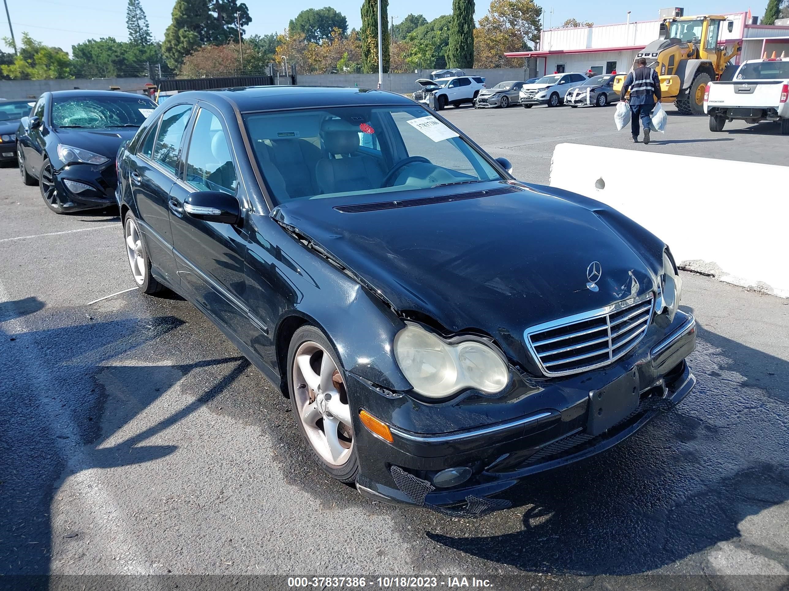 MERCEDES-BENZ C-KLASSE 2005 wdbrf40j95f573682