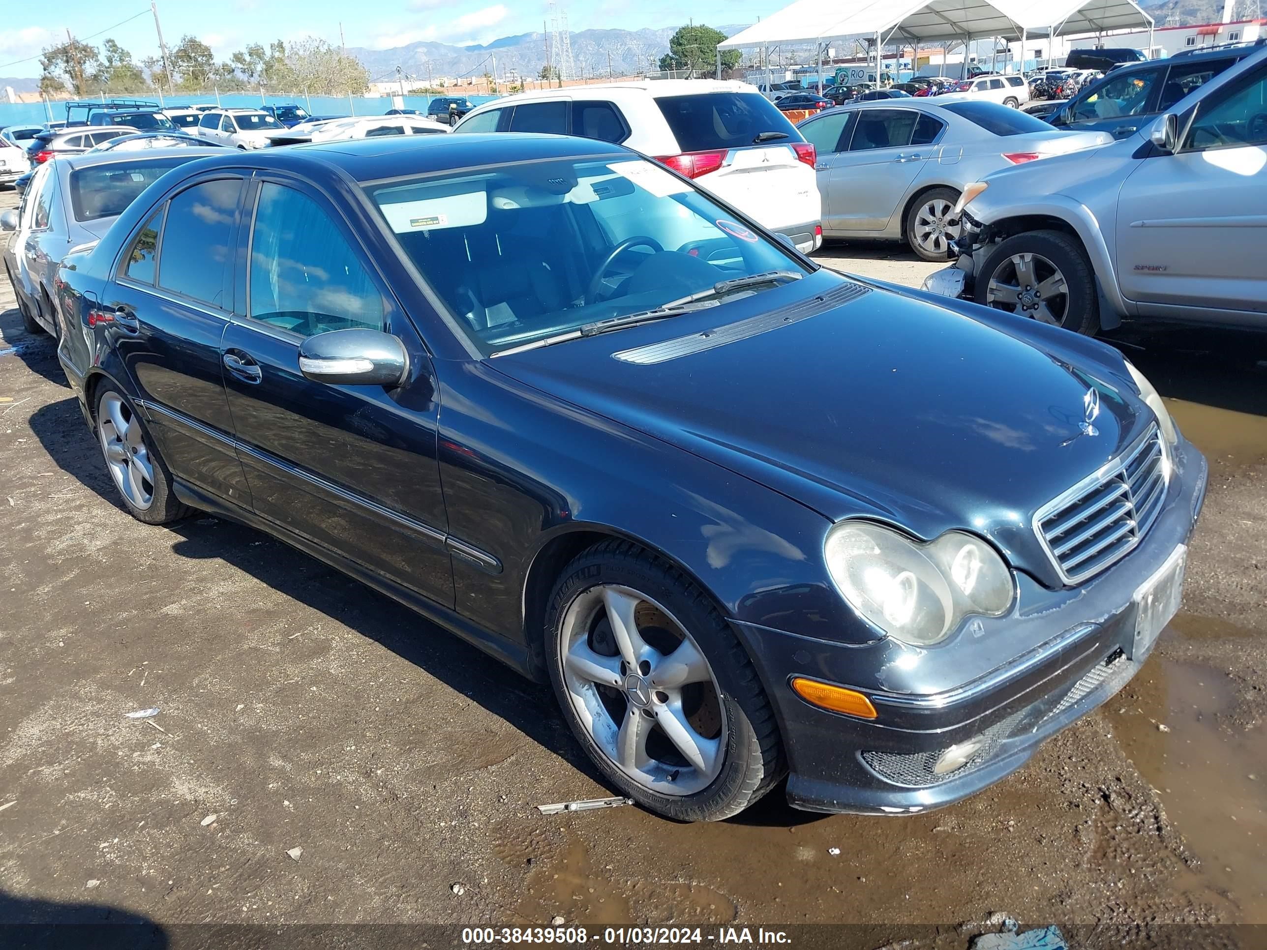 MERCEDES-BENZ C-KLASSE 2005 wdbrf40j95f651345