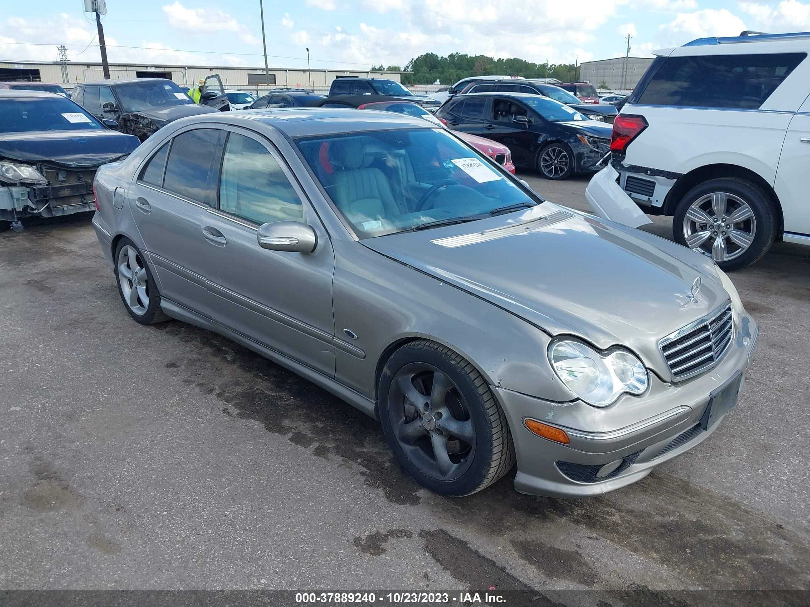 MERCEDES-BENZ C-KLASSE 2005 wdbrf40j95f710670