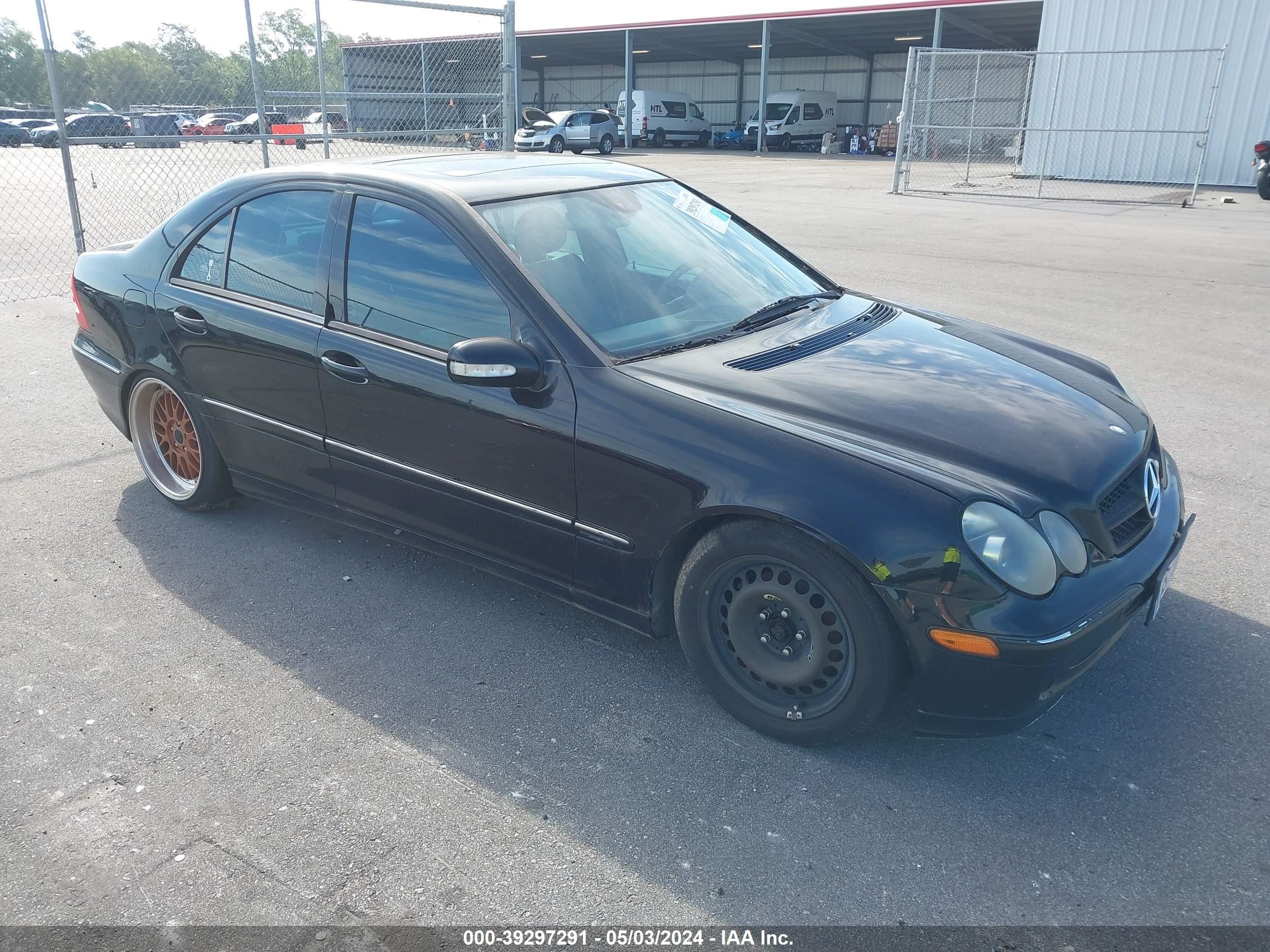 MERCEDES-BENZ C-KLASSE 2003 wdbrf40jx3f434447