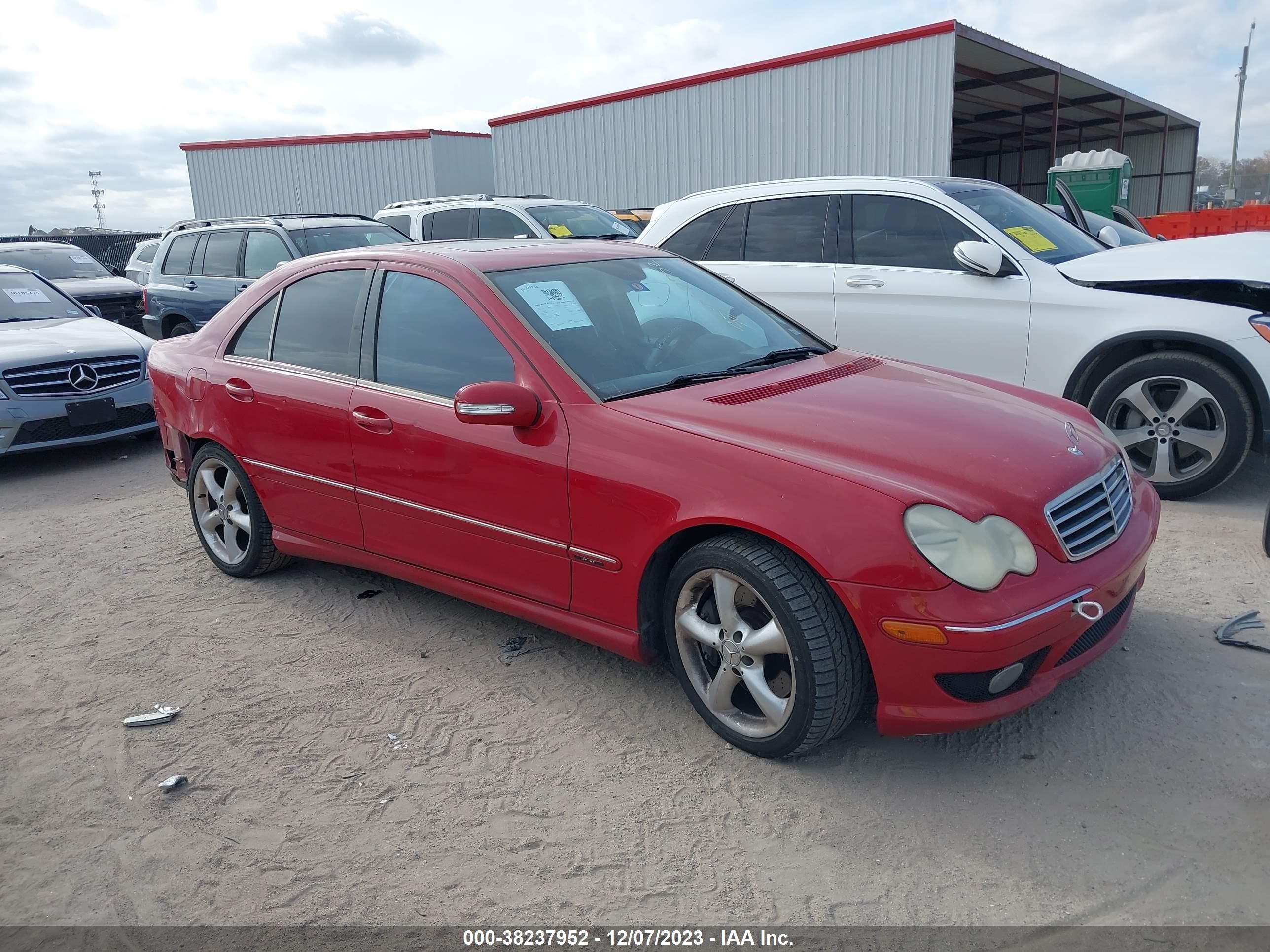 MERCEDES-BENZ C-KLASSE 2005 wdbrf40jx5f652522