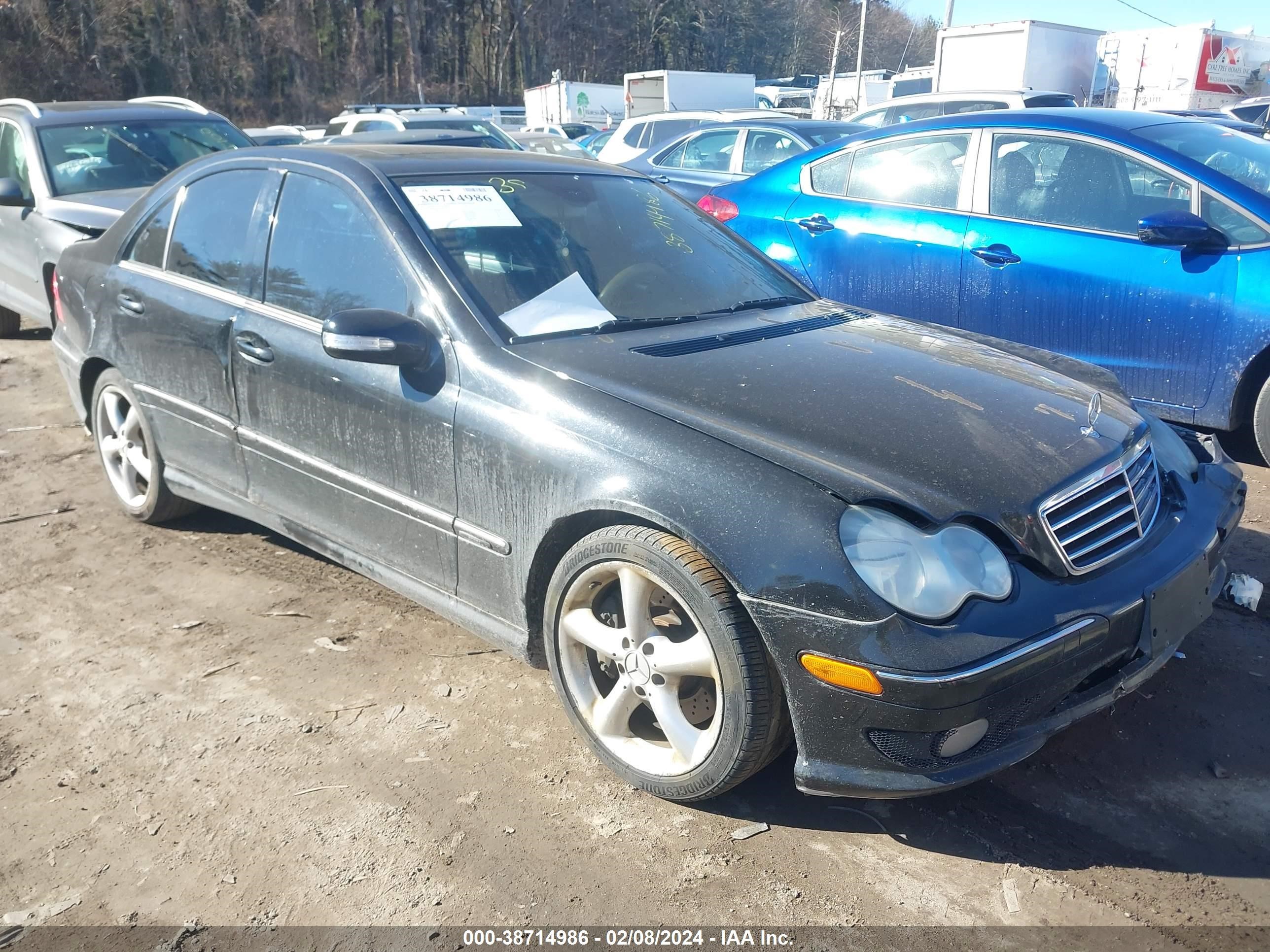 MERCEDES-BENZ C-KLASSE 2005 wdbrf40jx5f685827