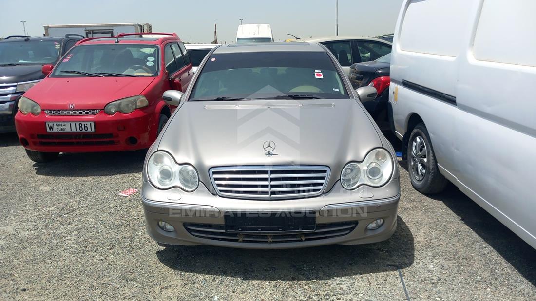 MERCEDES C 200 2007 wdbrf42h67f891143