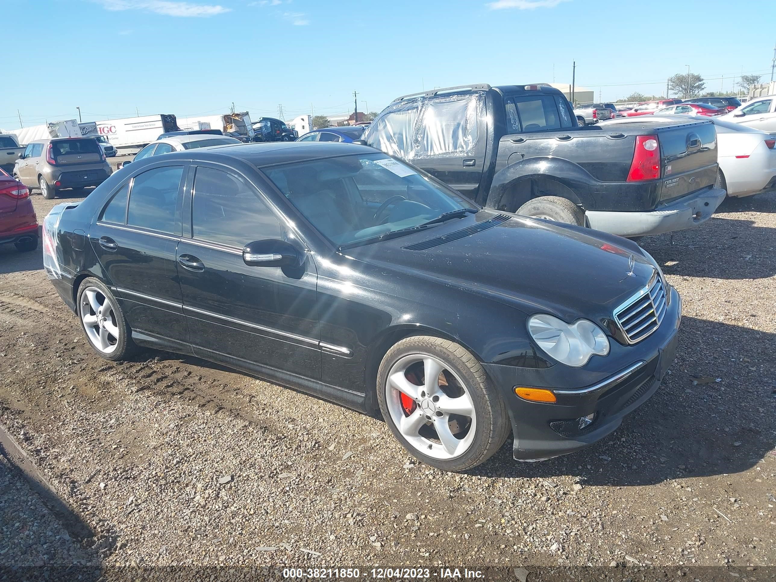 MERCEDES-BENZ C-KLASSE 2006 wdbrf52h06a907337