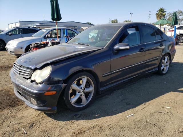 MERCEDES-BENZ C-CLASS 2006 wdbrf52h06f742005