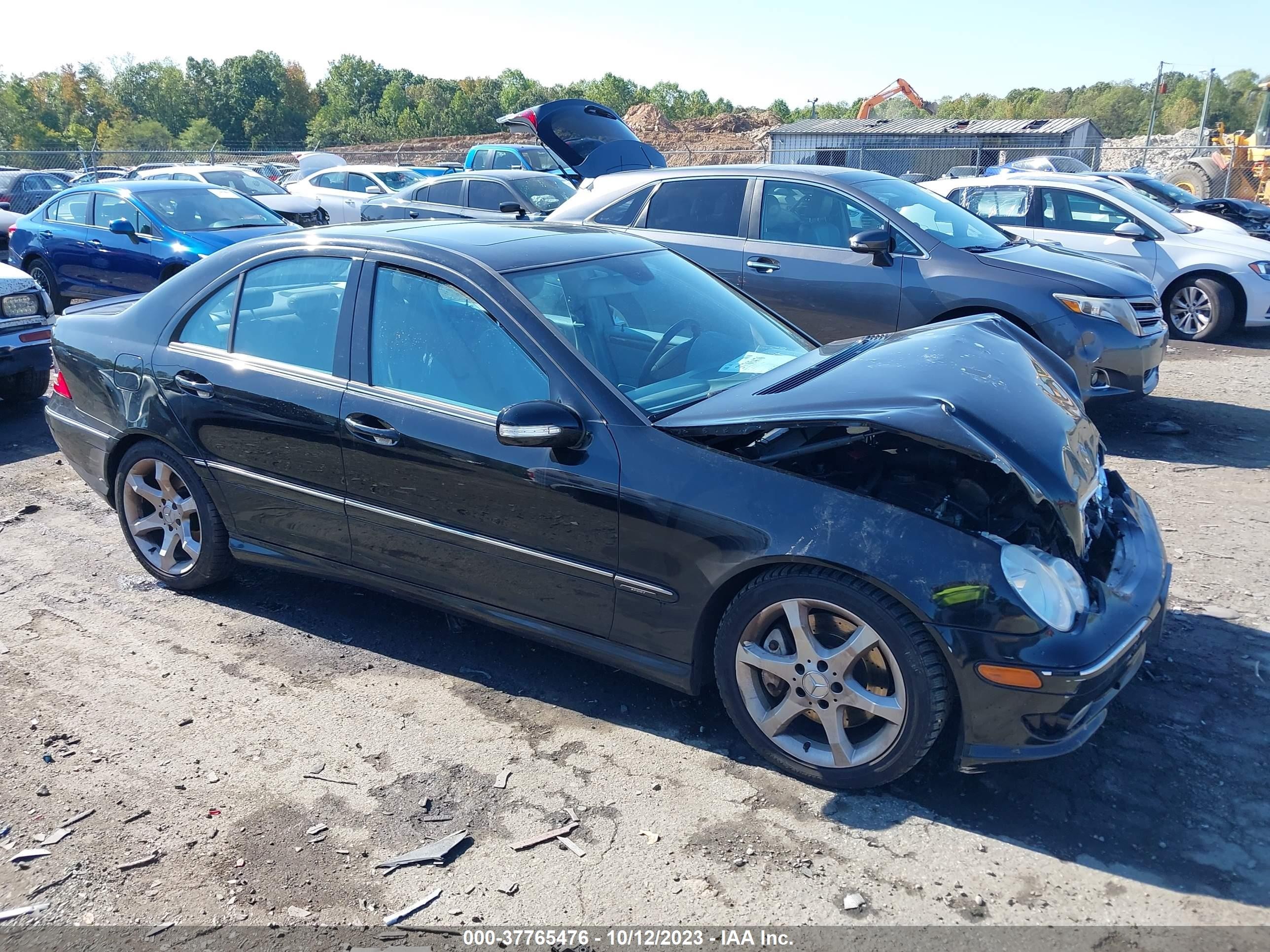 MERCEDES-BENZ C-KLASSE 2007 wdbrf52h07e026678