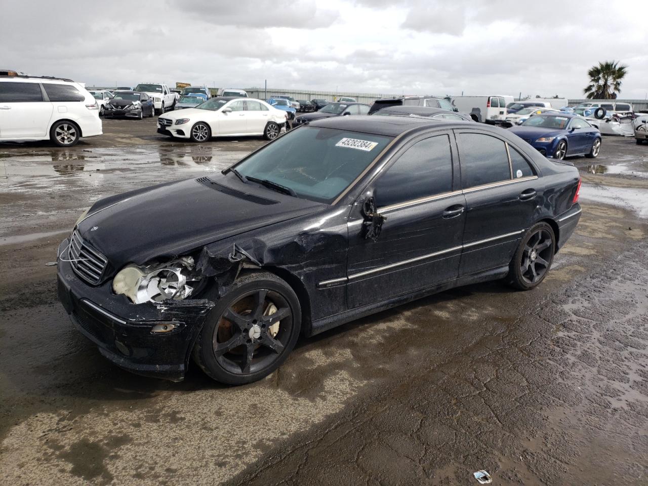 MERCEDES-BENZ C-KLASSE 2007 wdbrf52h07f847659