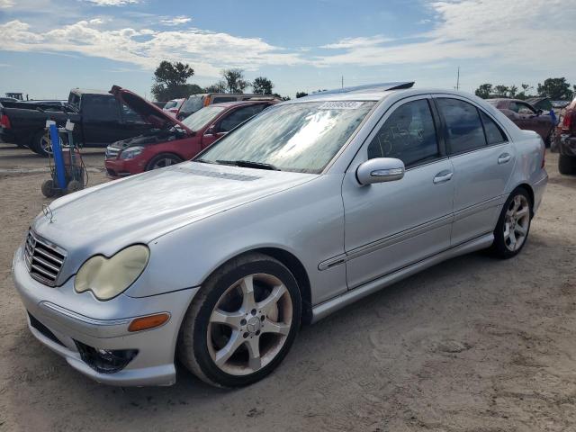 MERCEDES-BENZ C 230 2007 wdbrf52h07f915880