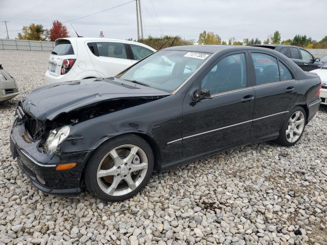 MERCEDES-BENZ C-CLASS 2007 wdbrf52h17f836671