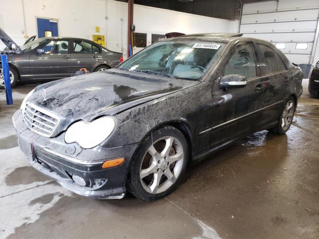 MERCEDES-BENZ C 230 2007 wdbrf52h17f908145