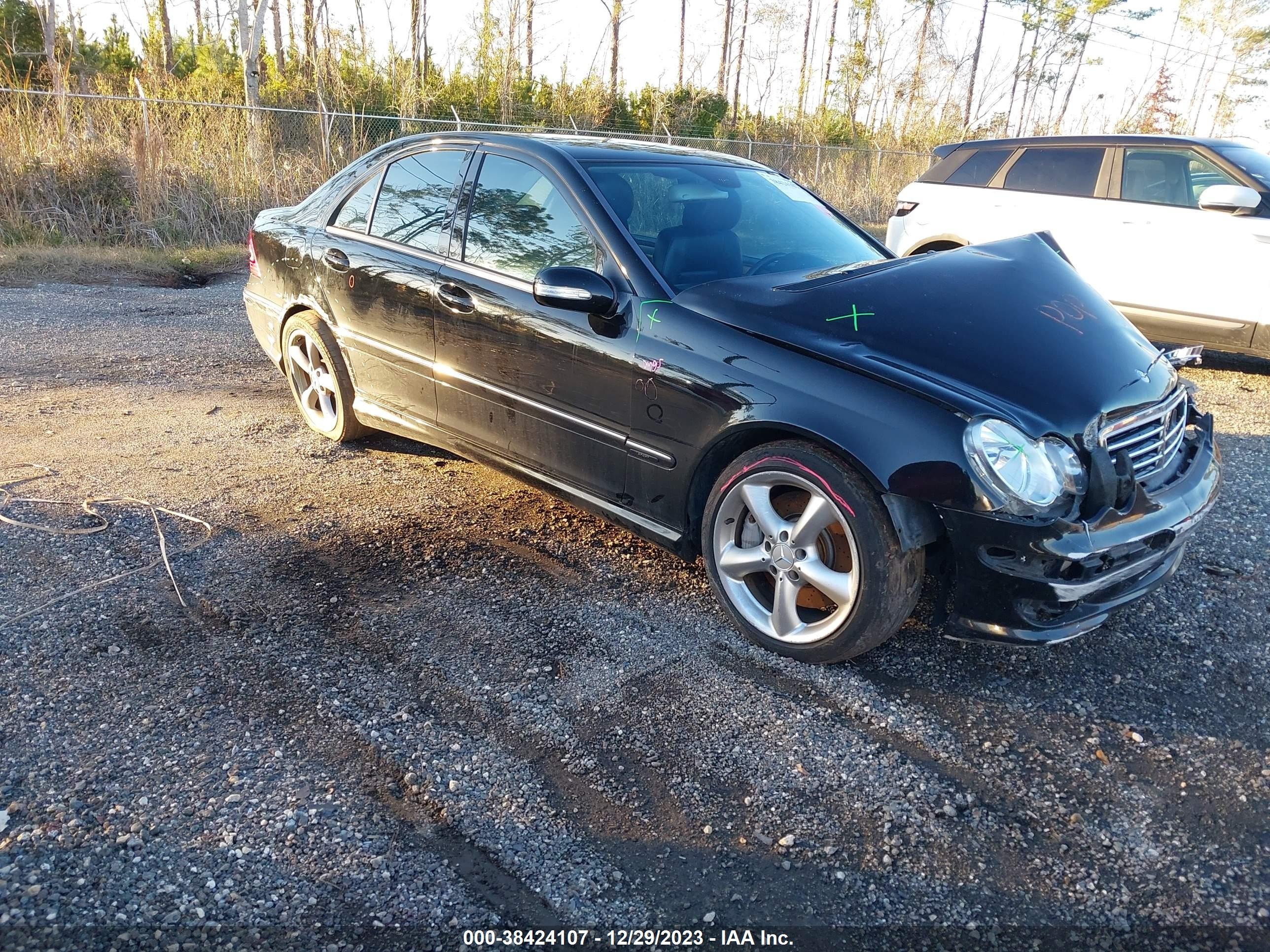 MERCEDES-BENZ C-KLASSE 2006 wdbrf52h26f828982