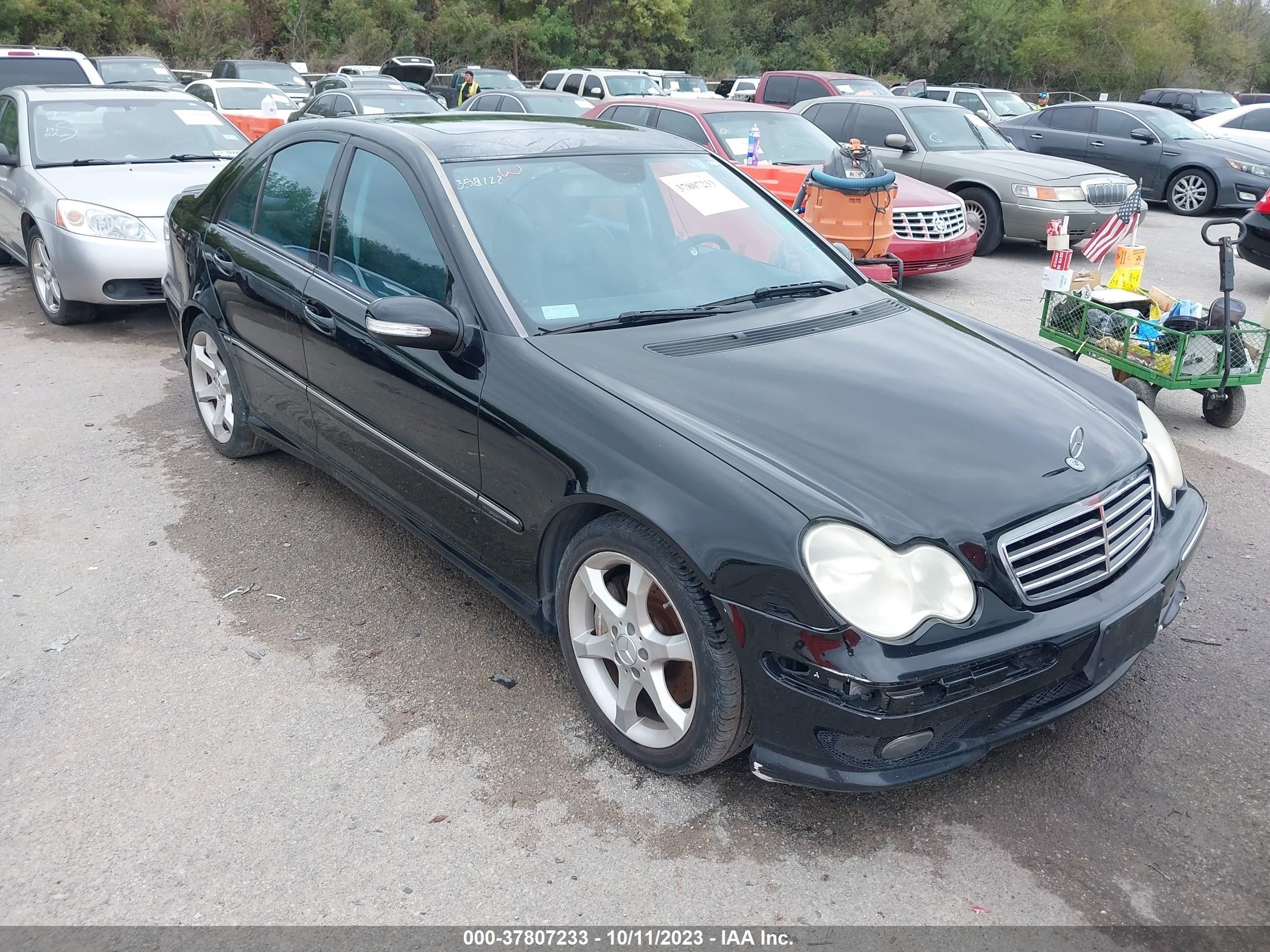 MERCEDES-BENZ C-KLASSE 2007 wdbrf52h27a919541