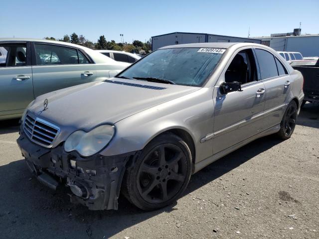 MERCEDES-BENZ C-CLASS 2007 wdbrf52h27a945394