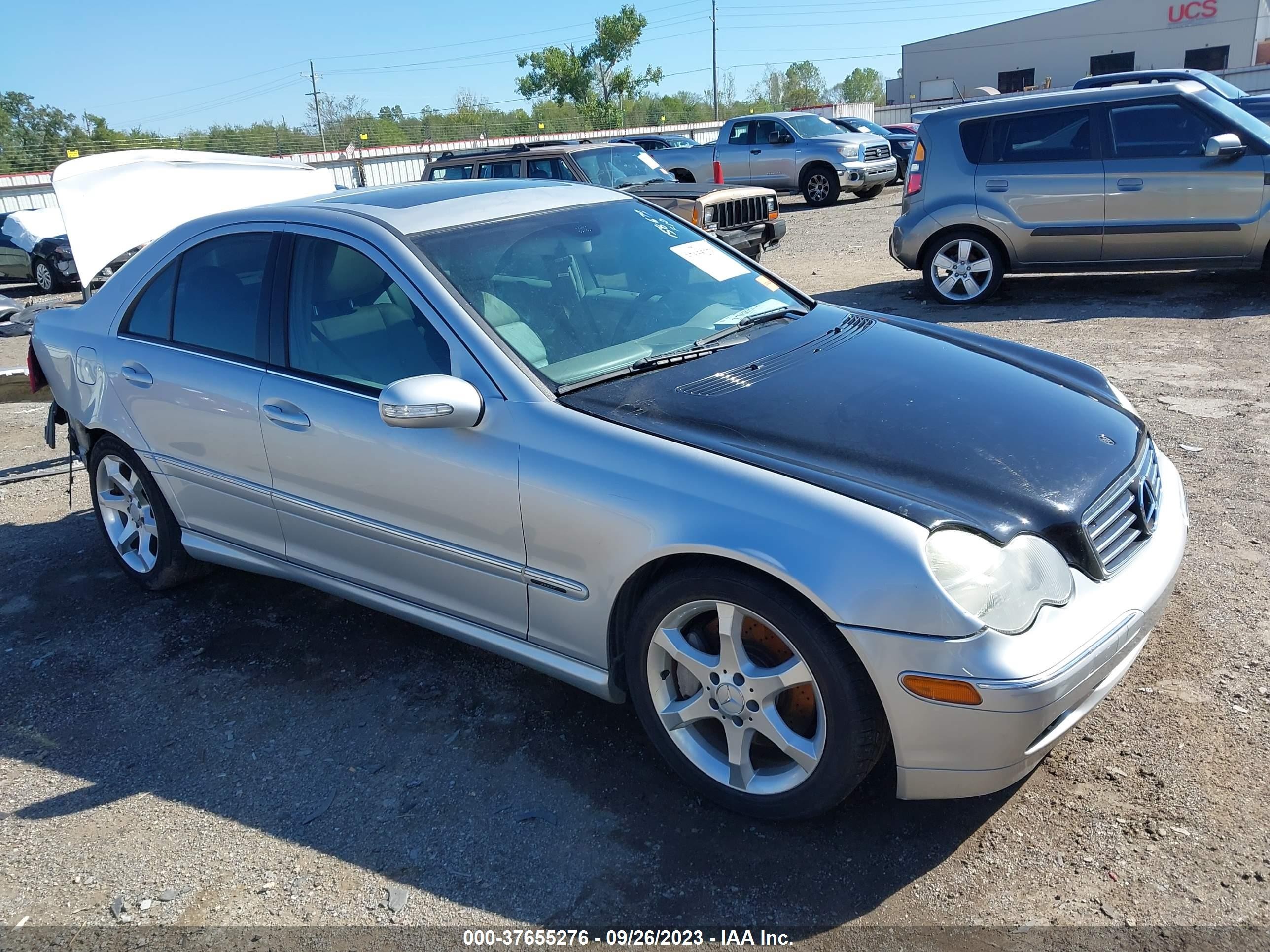 MERCEDES-BENZ C-KLASSE 2007 wdbrf52h27a947226