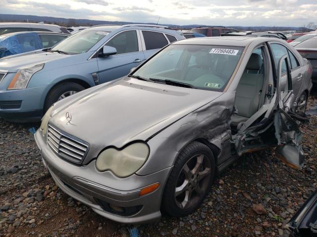 MERCEDES-BENZ C-CLASS 2007 wdbrf52h27e026746