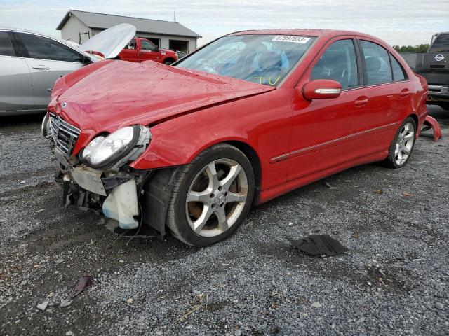 MERCEDES-BENZ C 230 2007 wdbrf52h27f875334