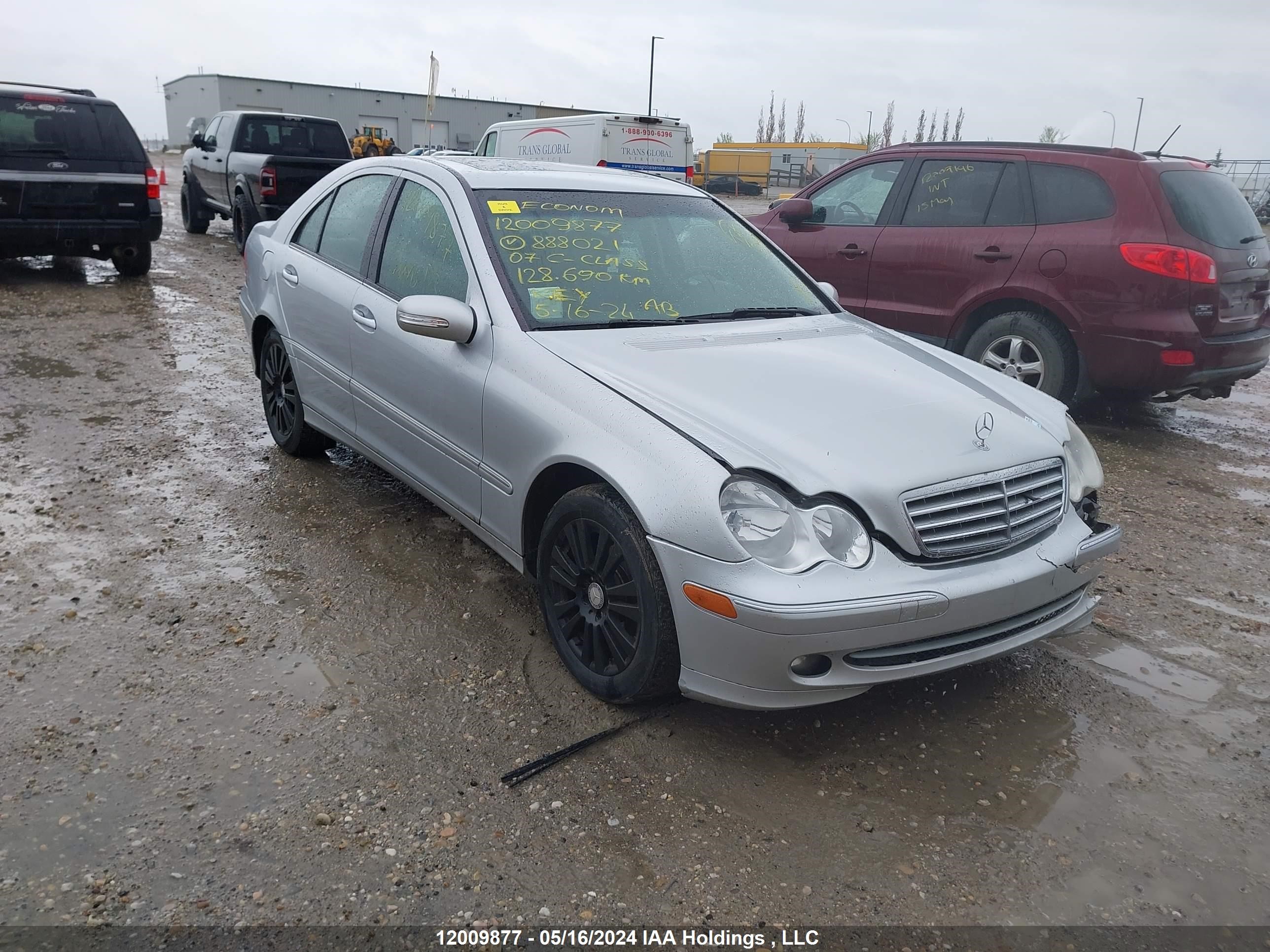 MERCEDES-BENZ C-KLASSE 2007 wdbrf52h27f888021