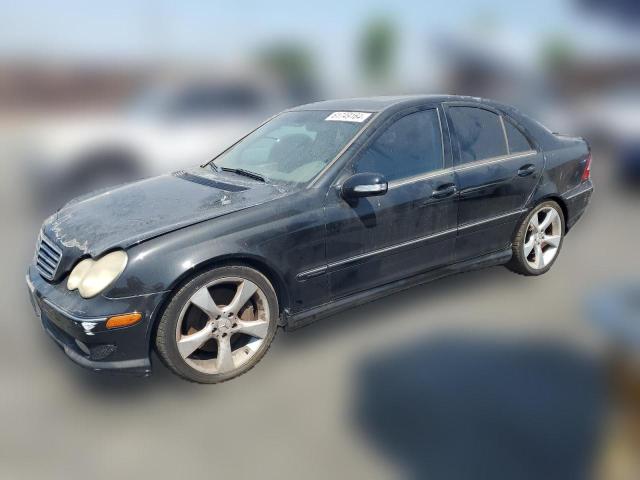 MERCEDES-BENZ C-CLASS 2007 wdbrf52h37e023581