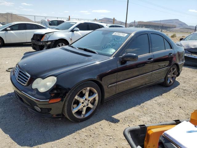 MERCEDES-BENZ C-CLASS 2007 wdbrf52h37f881627