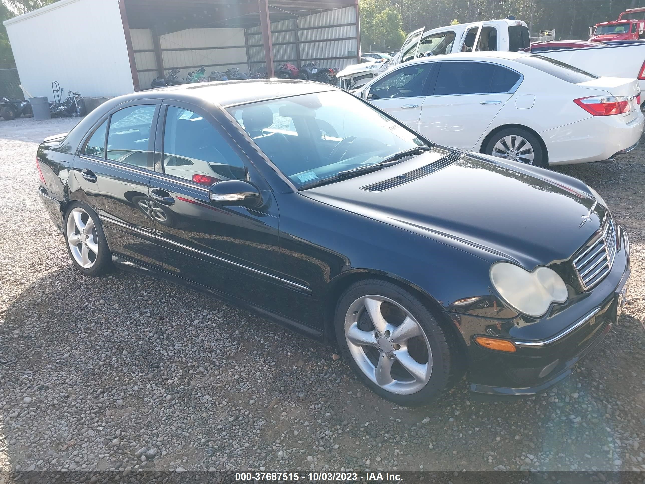 MERCEDES-BENZ C-KLASSE 2007 wdbrf52h47e027090