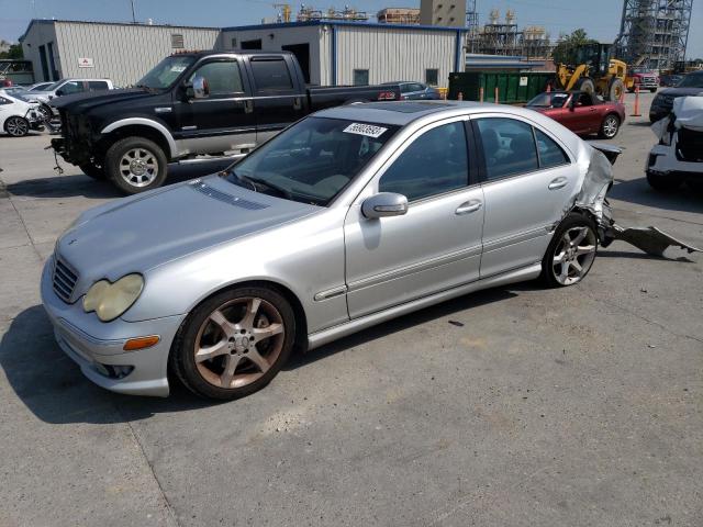 MERCEDES-BENZ C-CLASS 2007 wdbrf52h57e025588