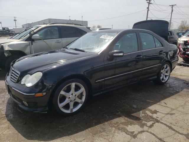 MERCEDES-BENZ C-CLASS 2007 wdbrf52h57e025817