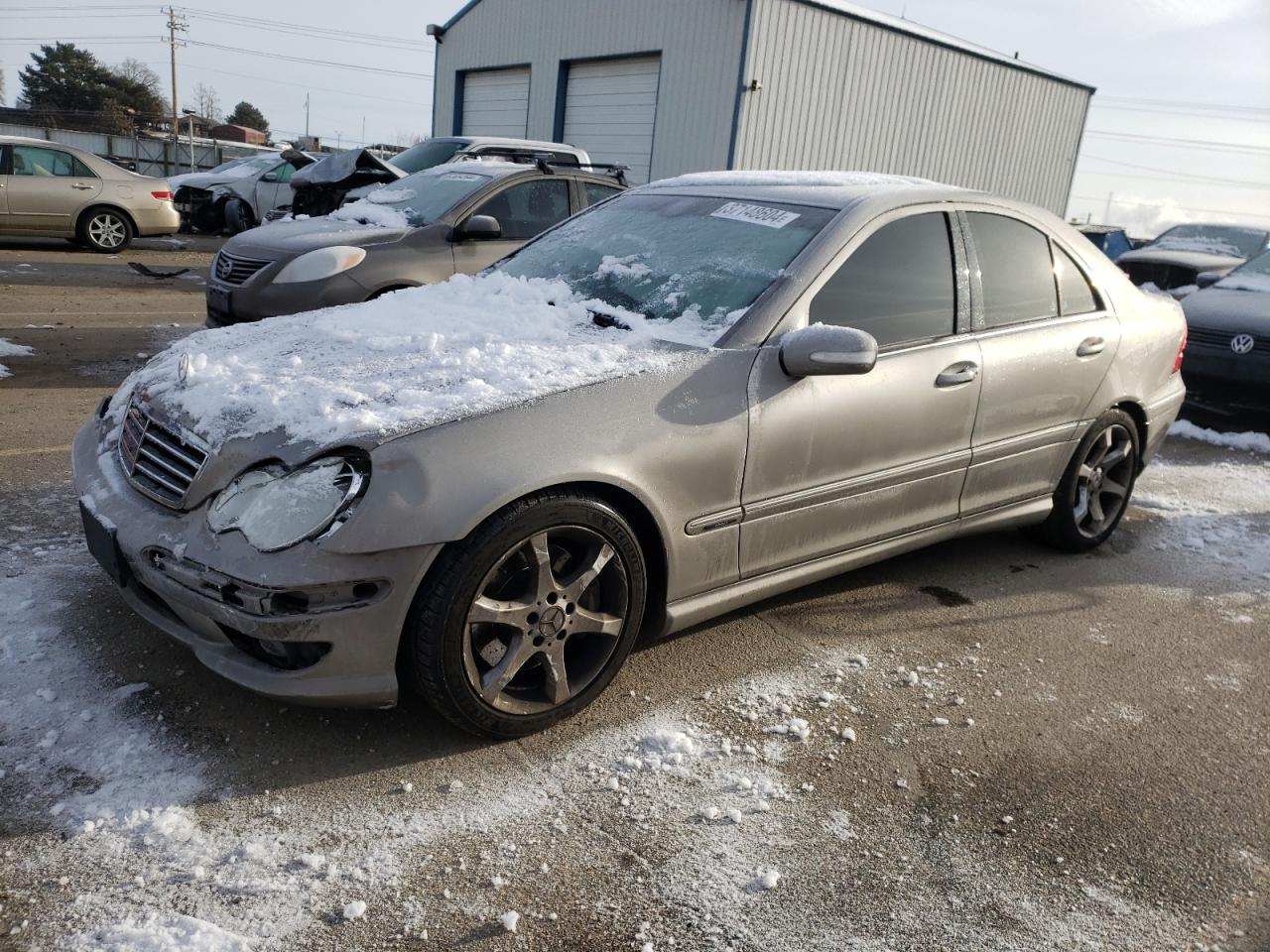 MERCEDES-BENZ C-KLASSE 2007 wdbrf52h57f919990