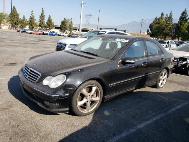 MERCEDES-BENZ C-CLASS 2006 wdbrf52h66f769872