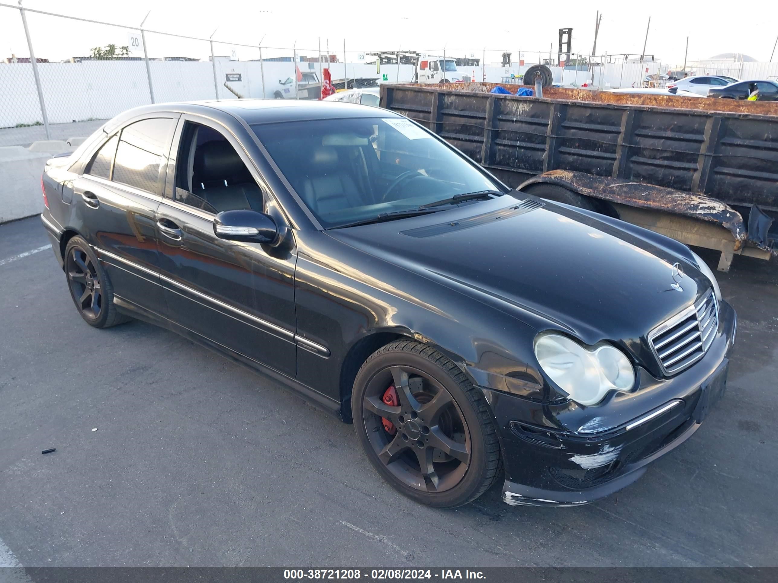 MERCEDES-BENZ C-KLASSE 2007 wdbrf52h67a950470