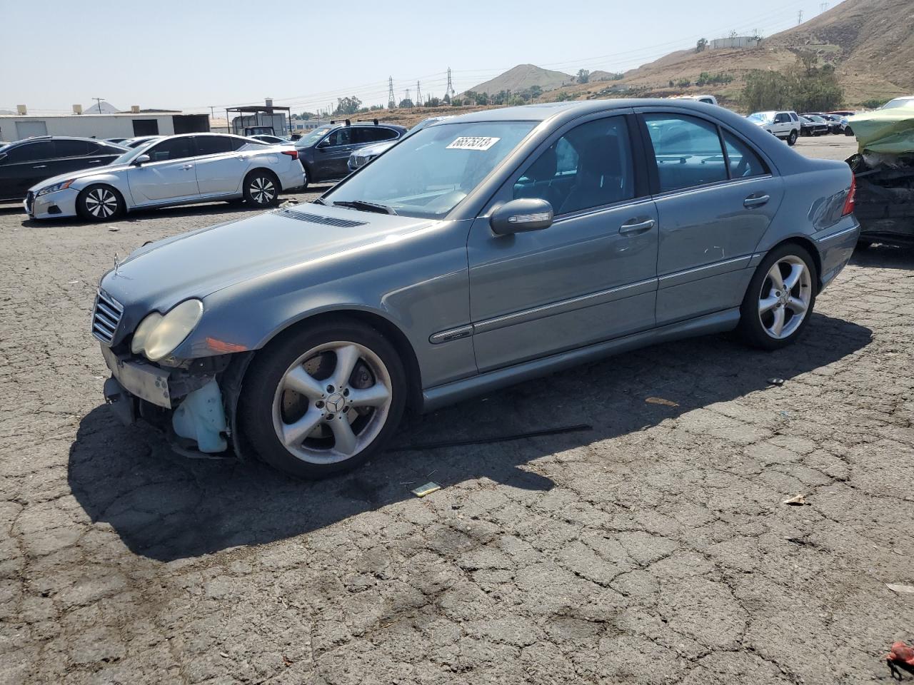 MERCEDES-BENZ C-KLASSE 2006 wdbrf52h76f836415