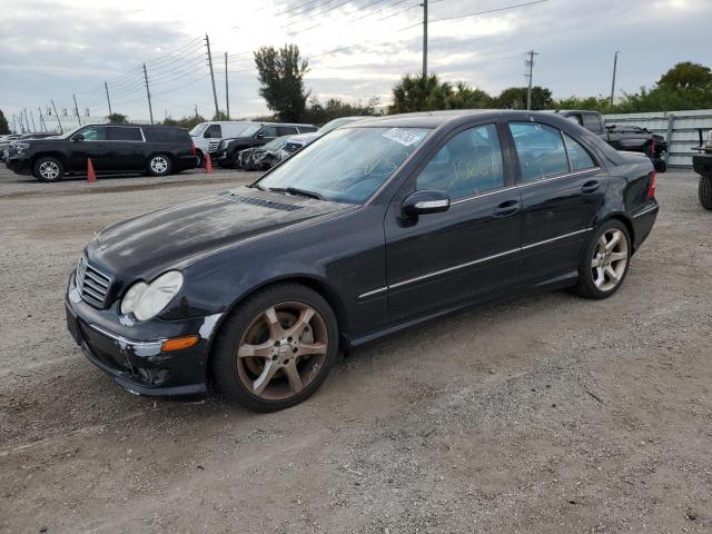 MERCEDES-BENZ C-CLASS 2007 wdbrf52h77a926968