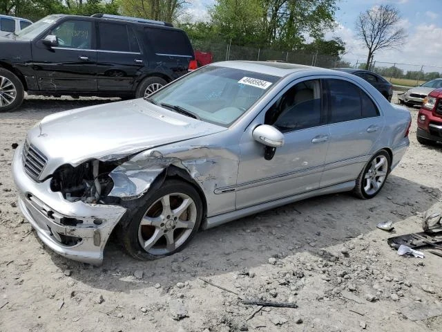 MERCEDES-BENZ C-CLASS 2007 wdbrf52h77e026516