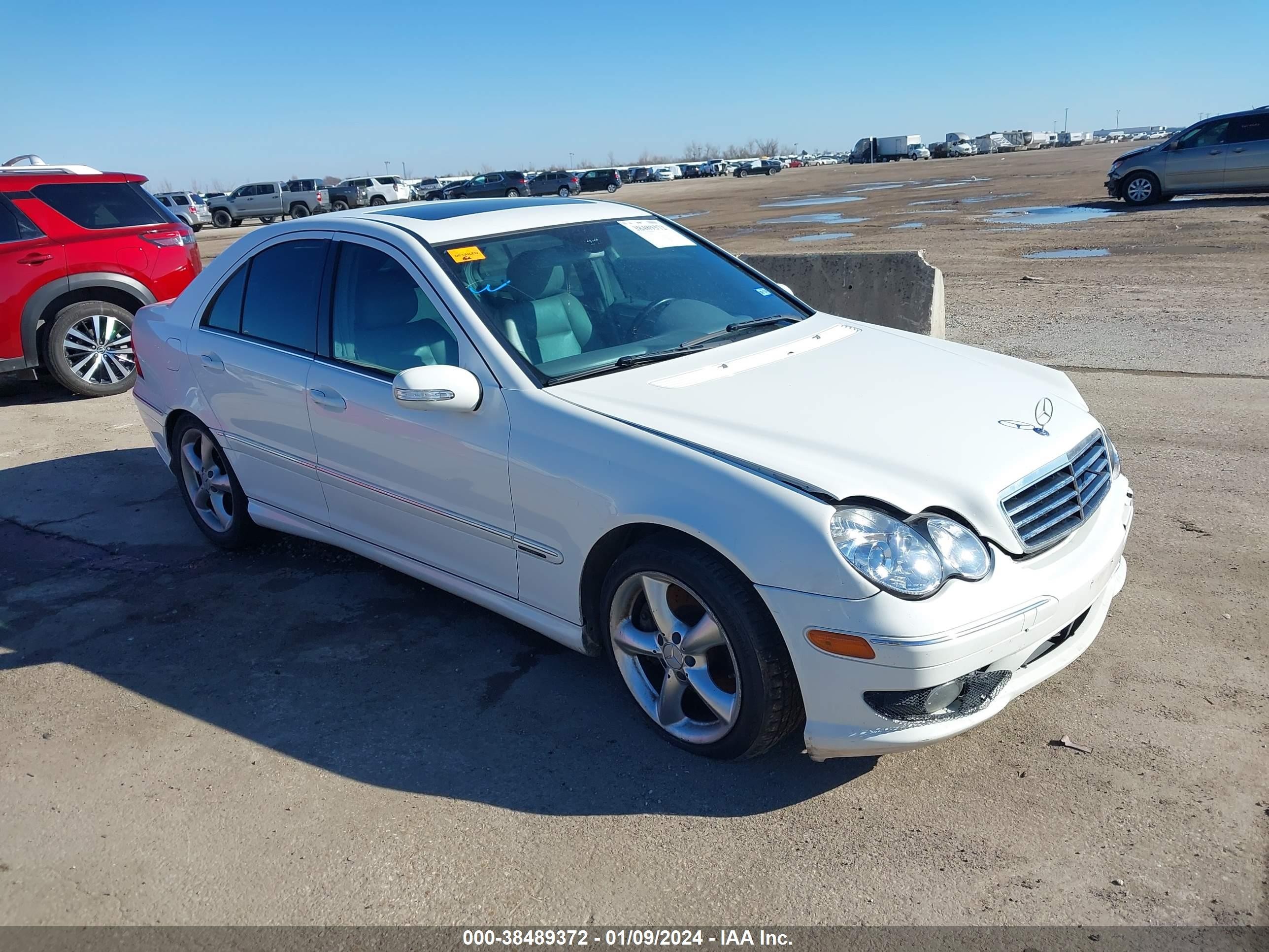 MERCEDES-BENZ C-KLASSE 2006 wdbrf52h86a835870