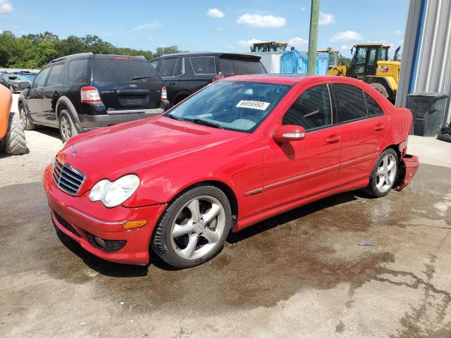 MERCEDES-BENZ C 230 2006 wdbrf52h86a850787