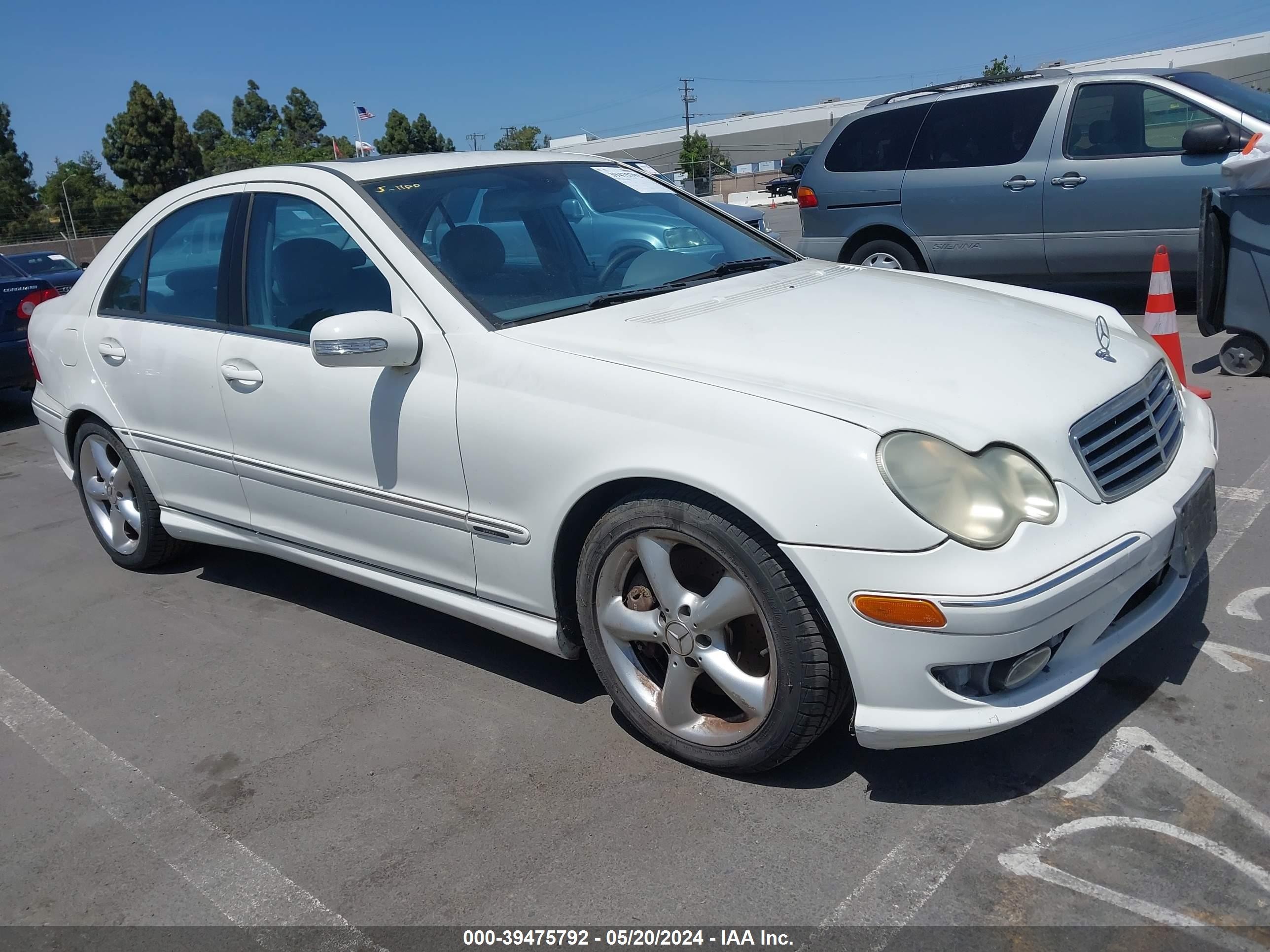 MERCEDES-BENZ C 230 2006 wdbrf52h86a899066