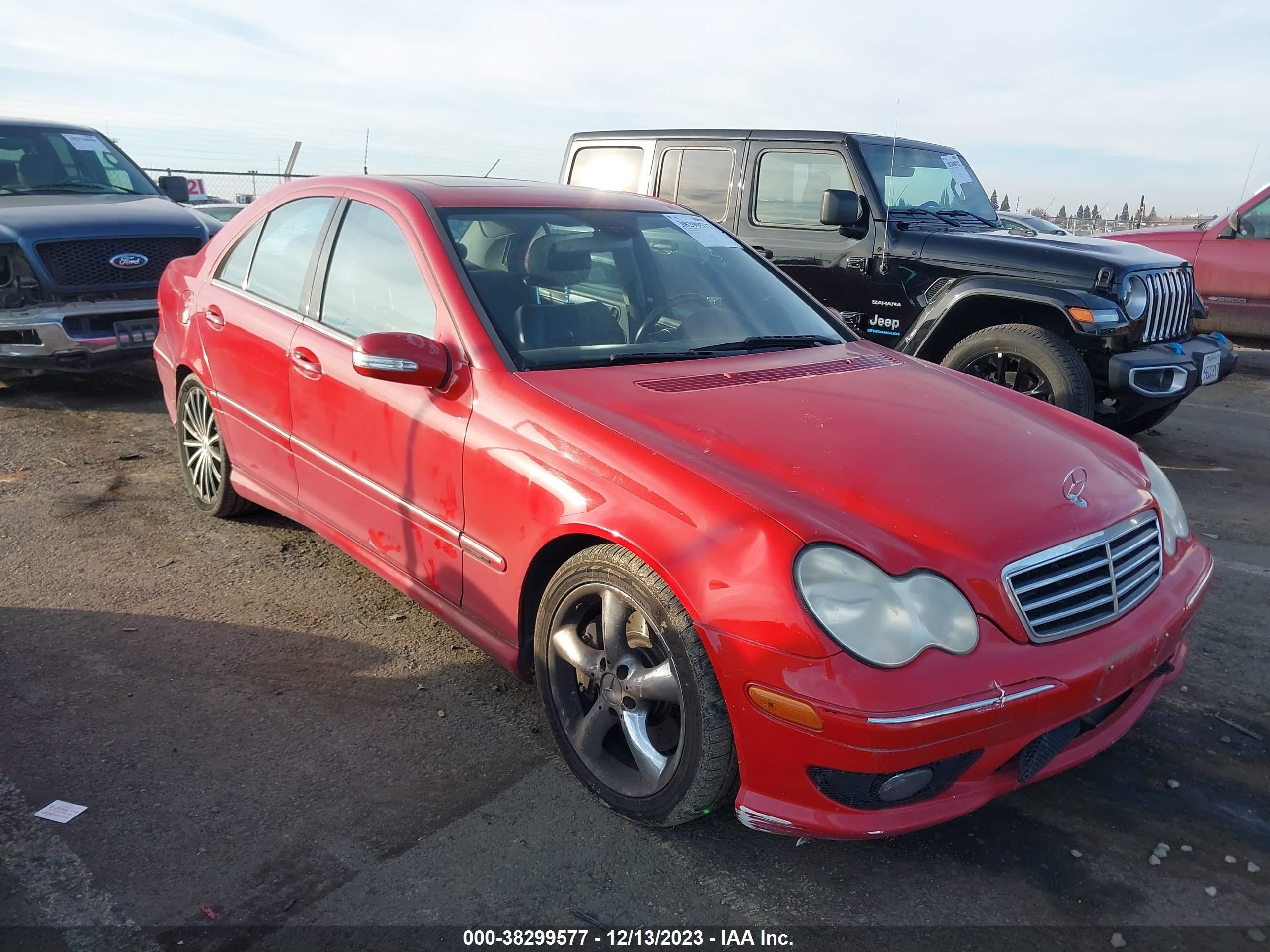 MERCEDES-BENZ C-KLASSE 2006 wdbrf52h86f760090