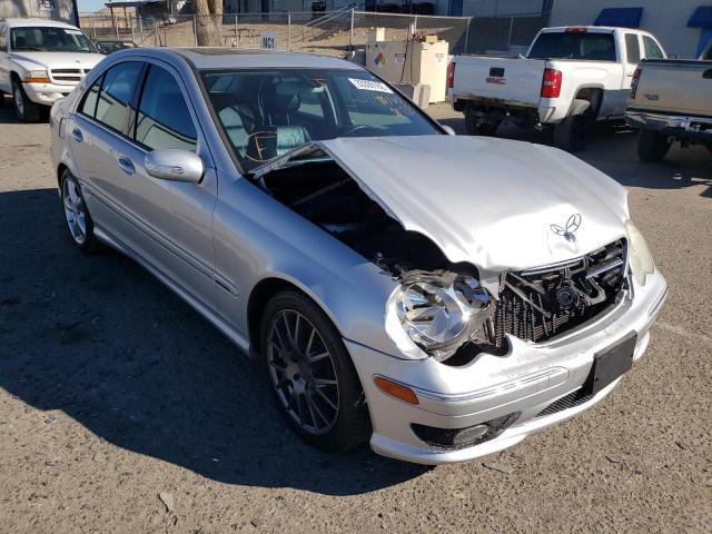 MERCEDES-BENZ C CLASS 4D 2006 wdbrf52h86f767413