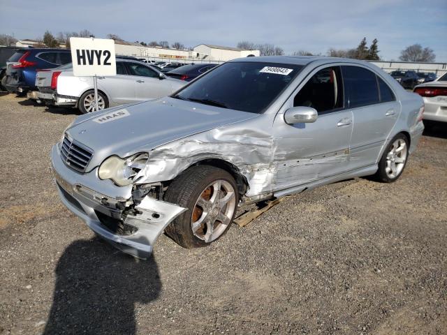 MERCEDES-BENZ C-CLASS 2007 wdbrf52h87a940068