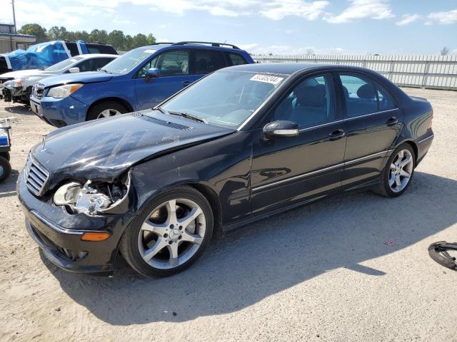 MERCEDES-BENZ C-CLASS 2007 wdbrf52h87f873636