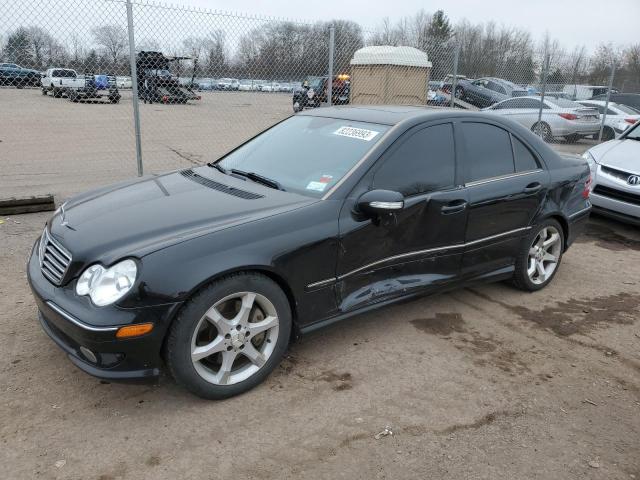 MERCEDES-BENZ C-CLASS 2007 wdbrf52h87f928330