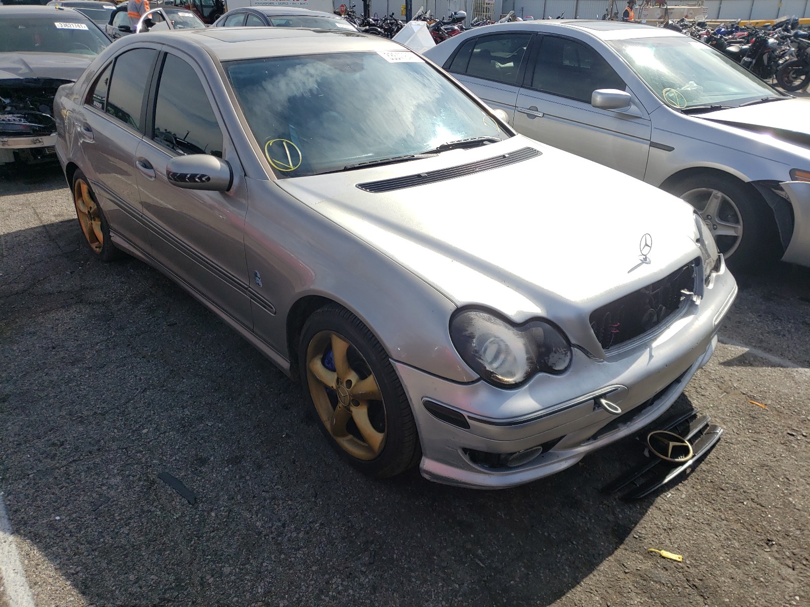 MERCEDES-BENZ C 230 2006 wdbrf52h96f786231