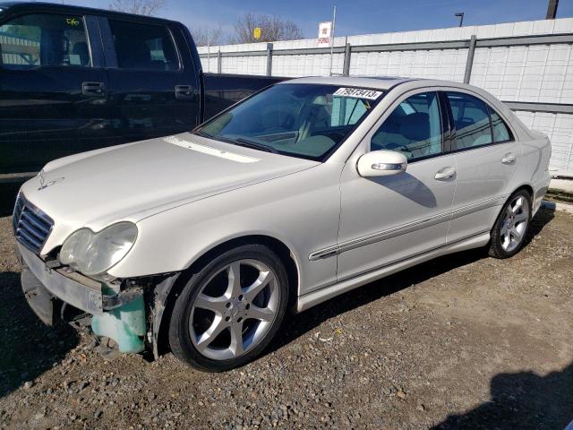 MERCEDES-BENZ C-CLASS 2007 wdbrf52h97f884497