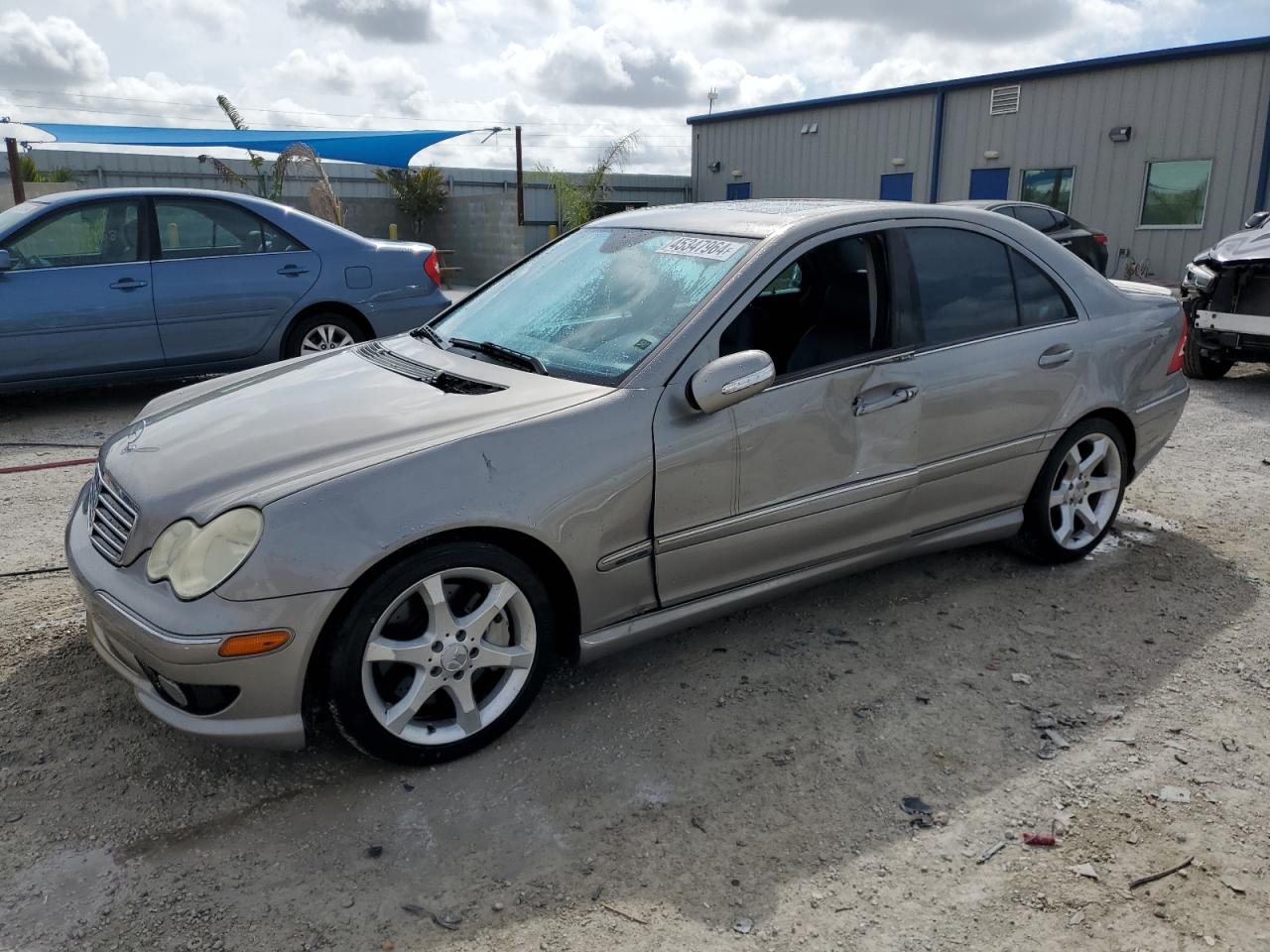 MERCEDES-BENZ C-KLASSE 2007 wdbrf52h97f931382