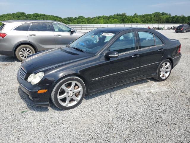 MERCEDES-BENZ C-CLASS 2007 wdbrf52hx7f915496