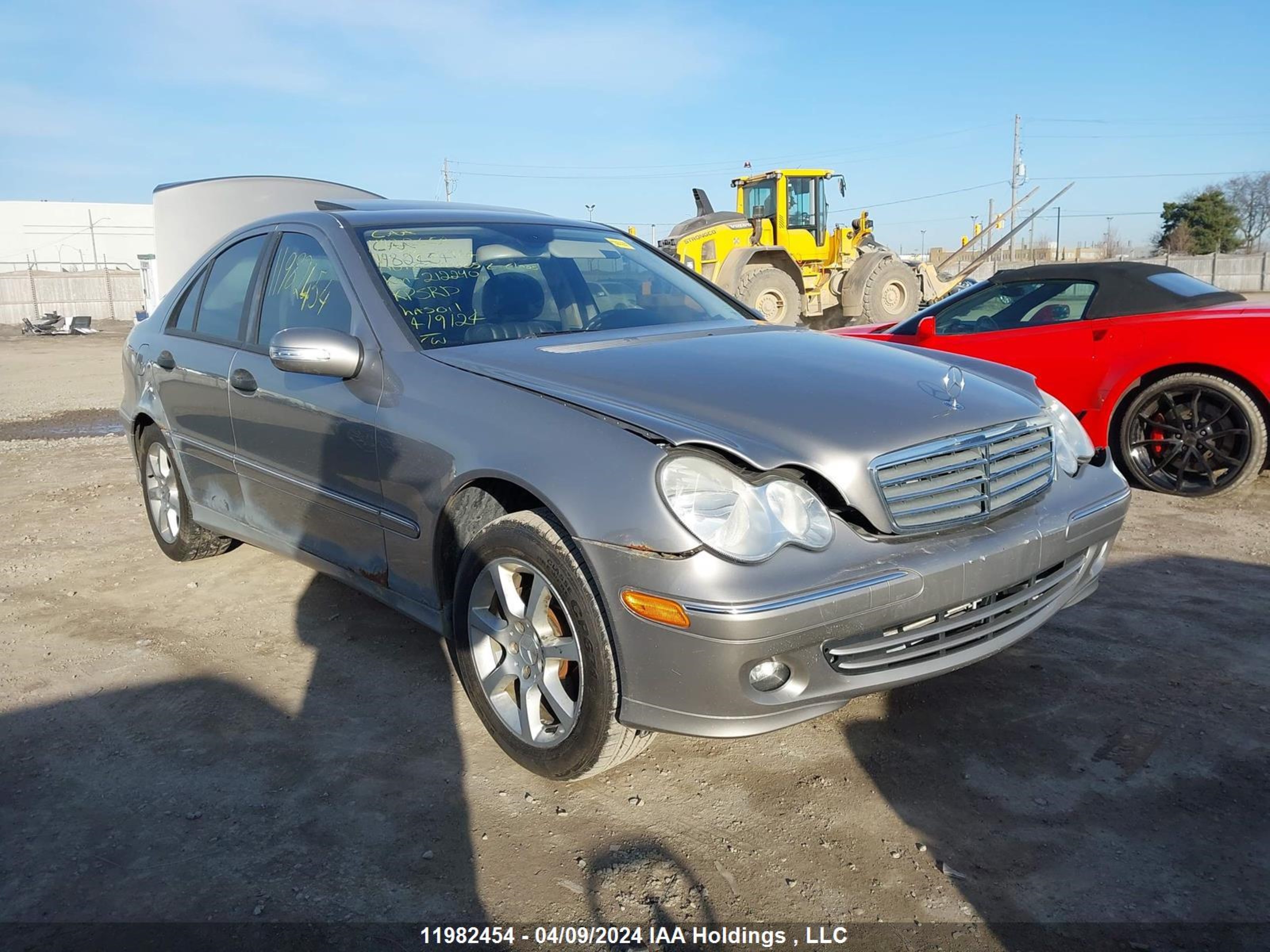 MERCEDES-BENZ C-KLASSE 2006 wdbrf52j66f782964