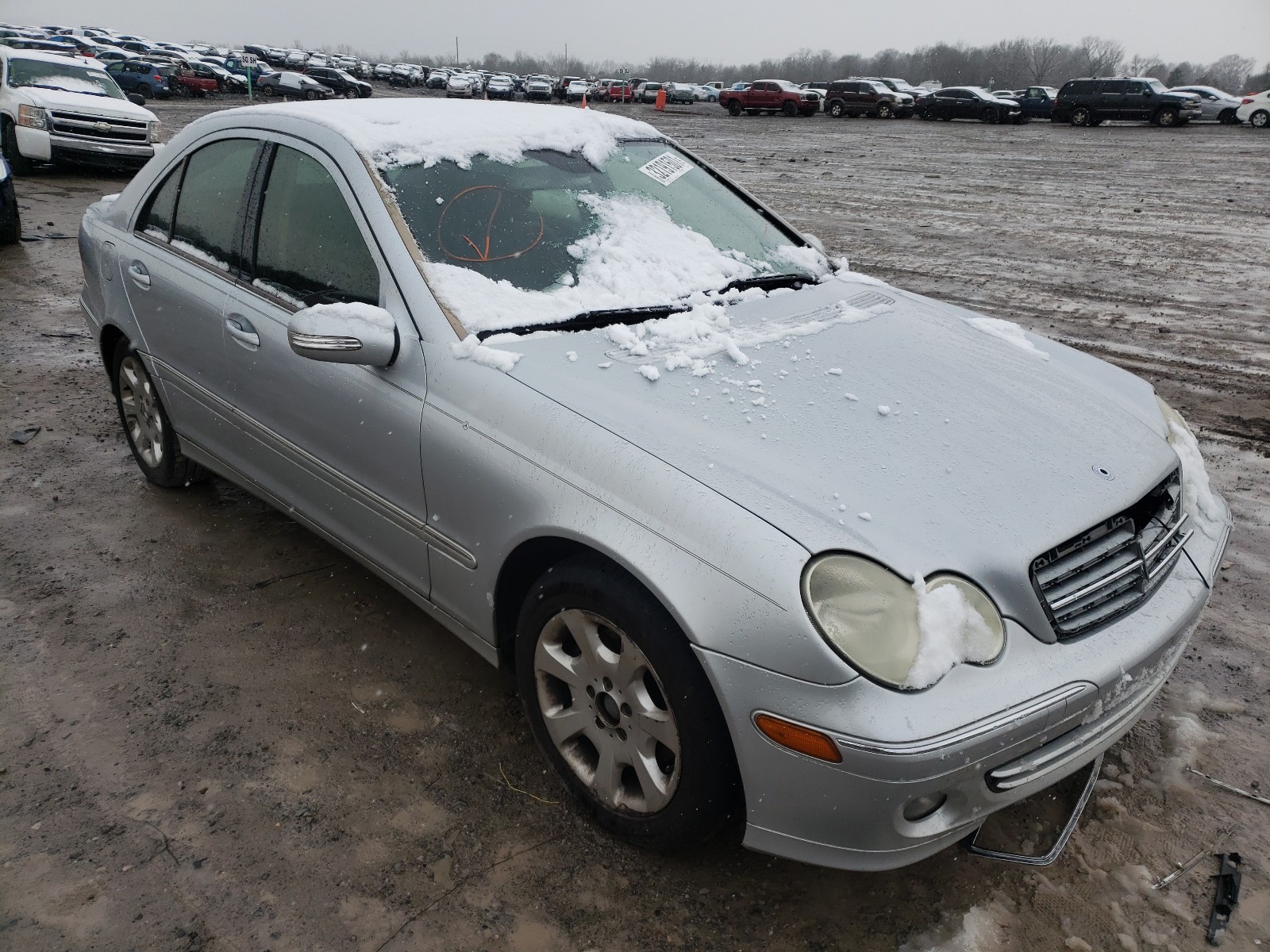 MERCEDES-BENZ C 280 2006 wdbrf54h06f755835