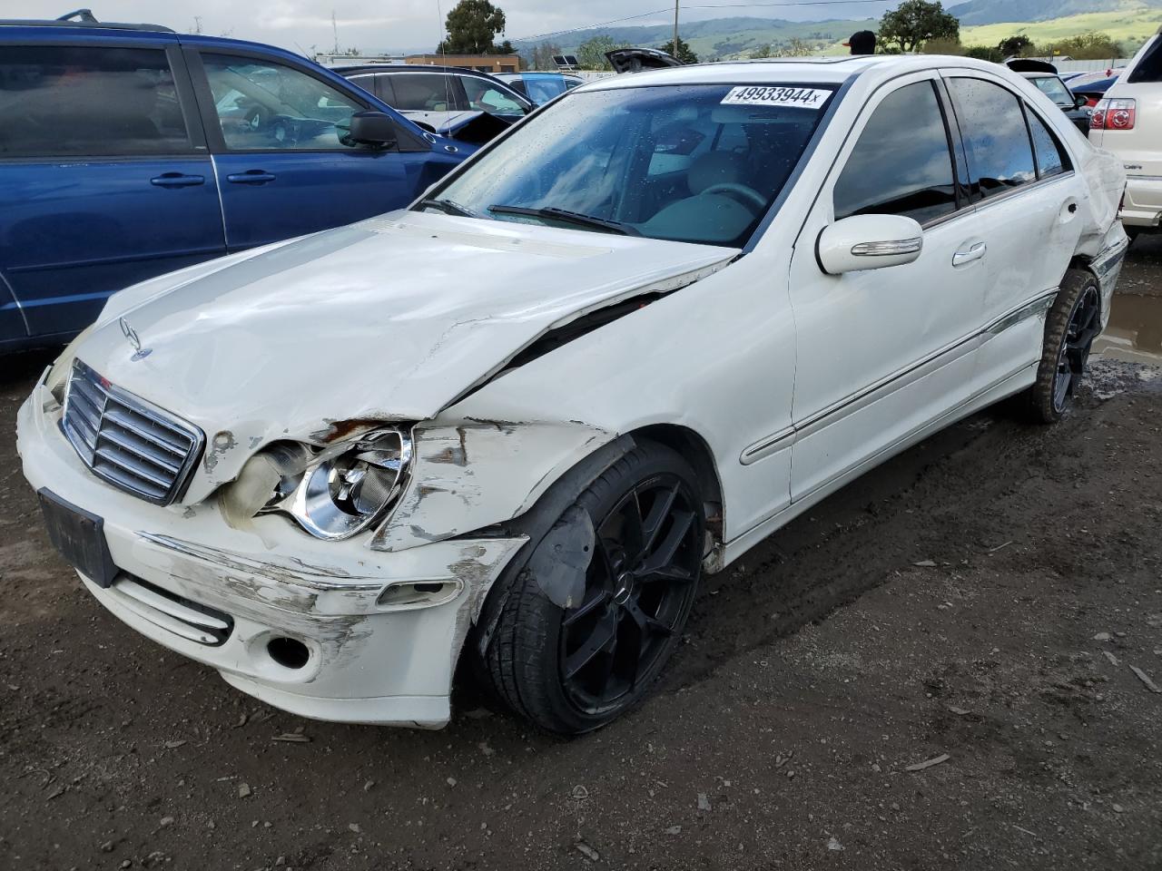 MERCEDES-BENZ C-KLASSE 2007 wdbrf54h27f854335