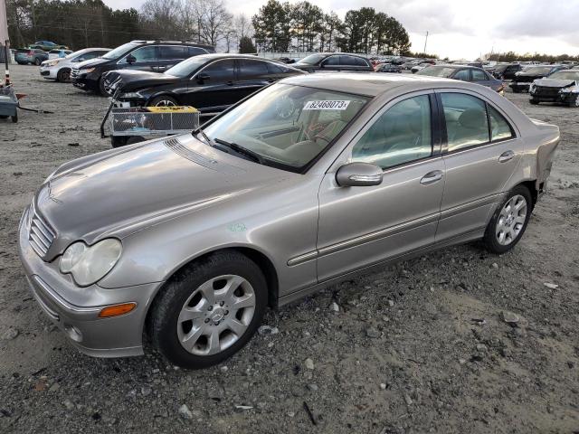 MERCEDES-BENZ C-CLASS 2006 wdbrf54h66a827456