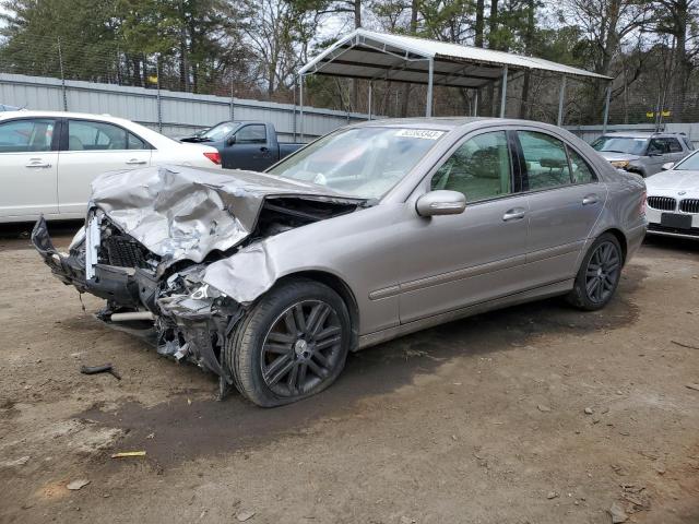 MERCEDES-BENZ C-CLASS 2007 wdbrf54h77f865086