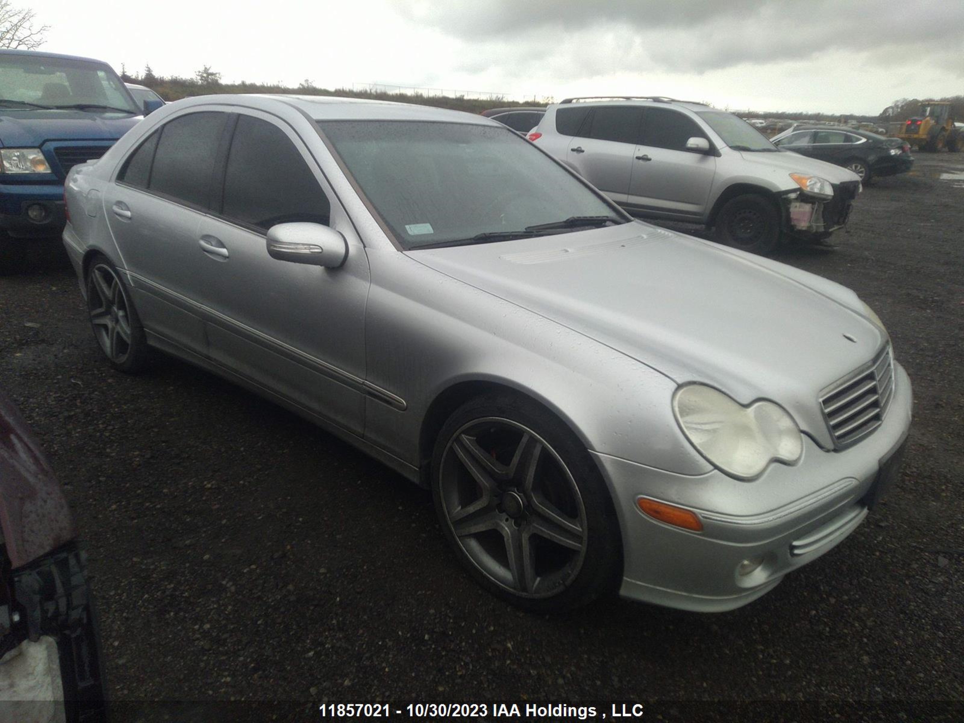 MERCEDES-BENZ C-KLASSE 2007 wdbrf54h77f888335